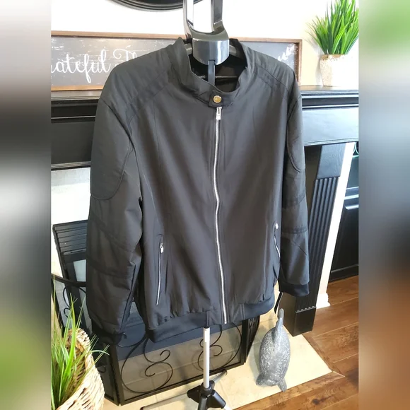 XRAY Men's Classic Black Lightweight Jacket - Picture 3 of 9